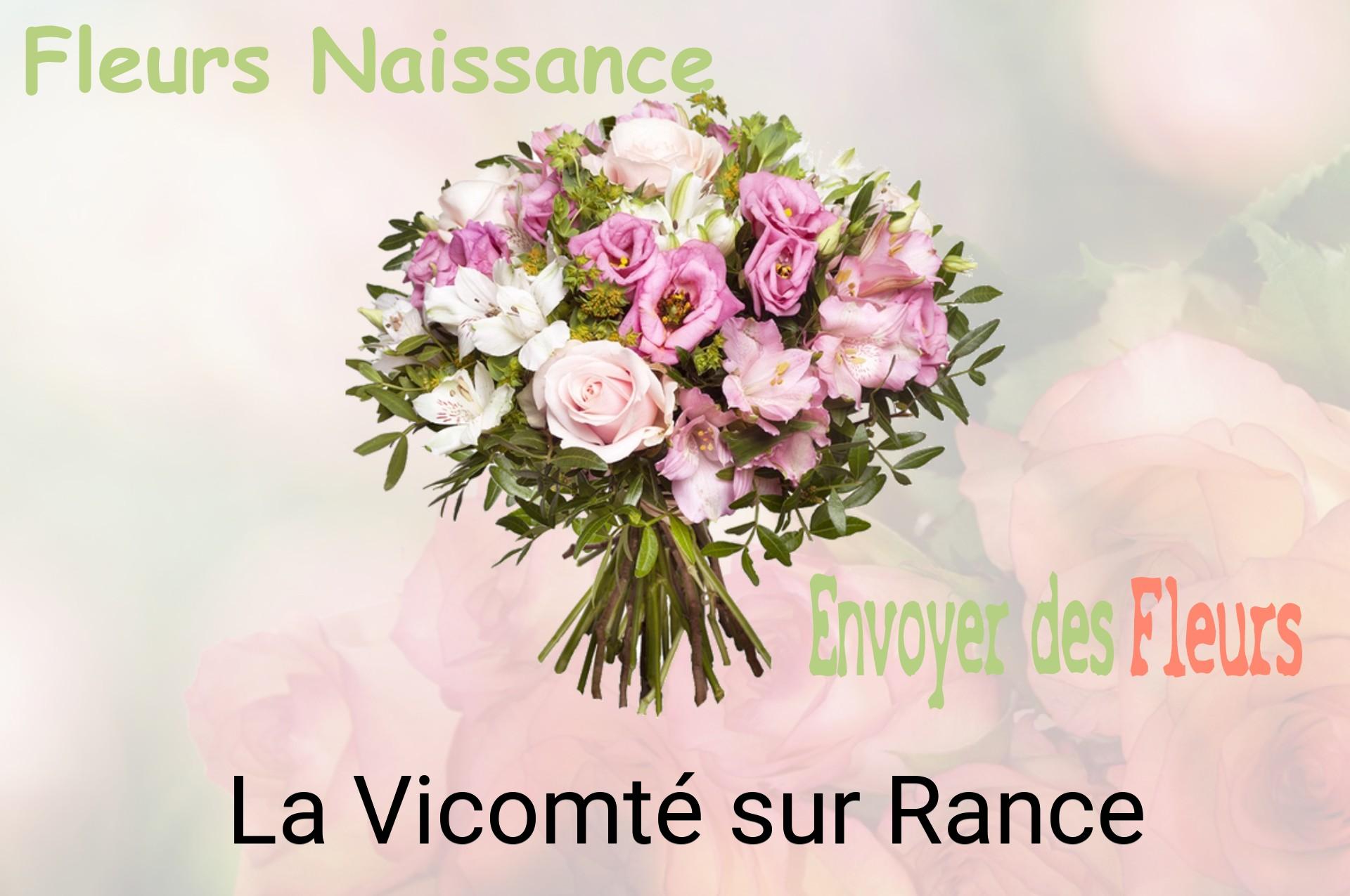 Bouquet de fleurs de naissance livré à La Vicomté-sur-Rance