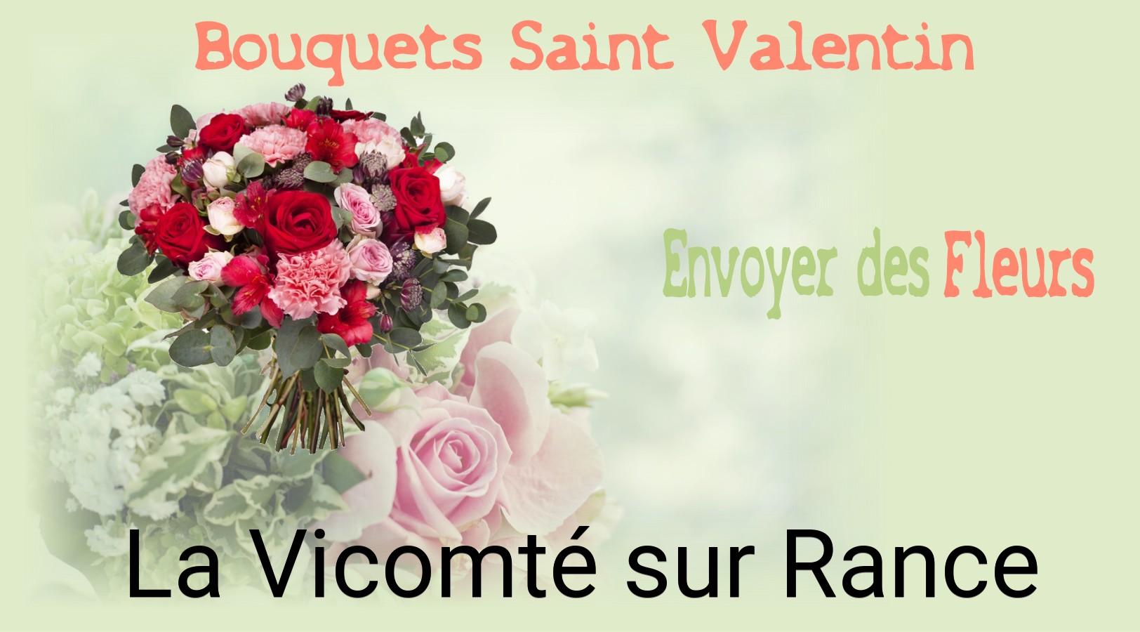Roses de Saint-Valentin livrées à La Vicomté-sur-Rance